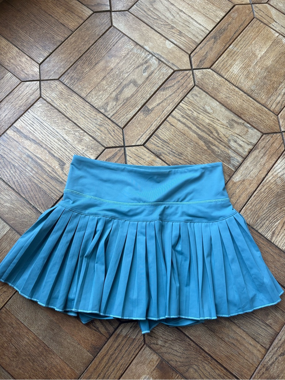 Turquoise Gold Hinge Skirt